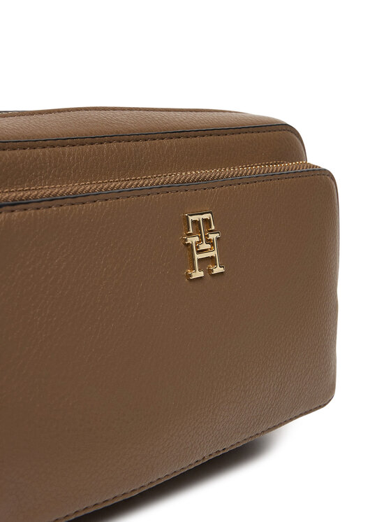 Tommy Hilfiger Kabelka Tommy Hilfiger Th Icon Camera Bag AW0AW18120 Hnedá