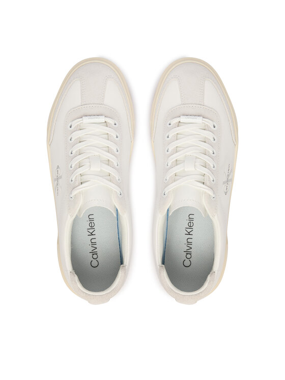 Calvin Klein Sportcipők Calvin Klein Basket Cups Lup Wt Lth Su HW0HW02984 Fehér
