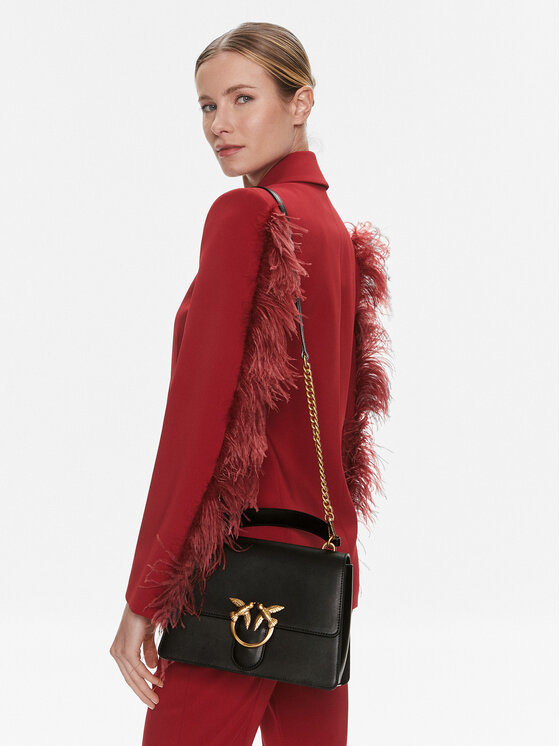PINKO Kabelka Pinko 618 PE 23 PLTT 100066 A0F1 Čierna