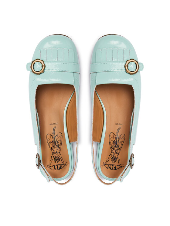 Fly London Туфлі Fly London Celyfly P145461 Зелений