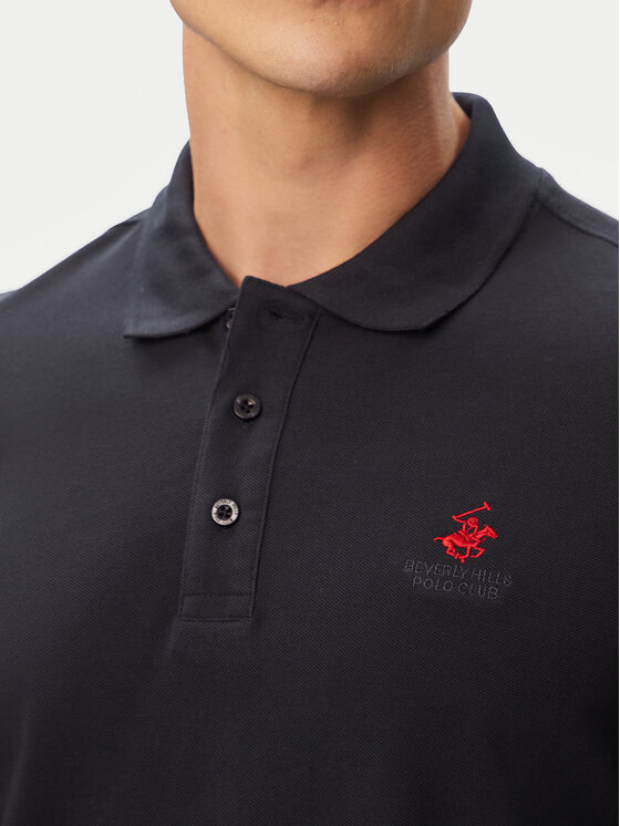 Beverly Hills Polo Club Beverly Hills Polo Club Поло P-SS26M-P424125 Cиній Regular Fit