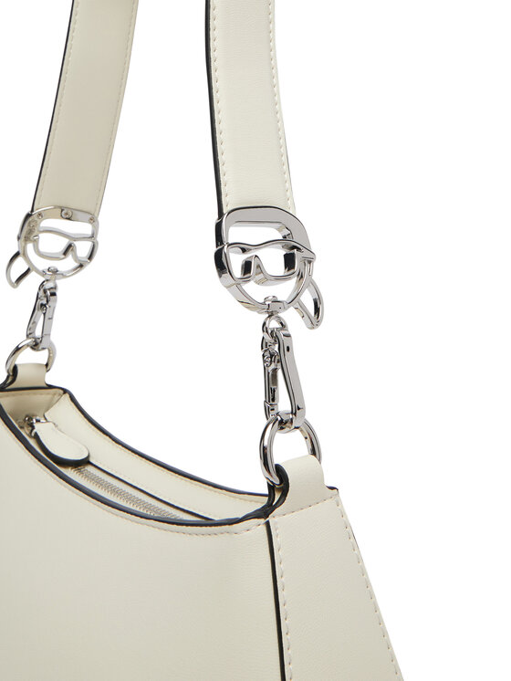 KARL LAGERFELD Kabelka KARL LAGERFELD B2W30180 Bílá