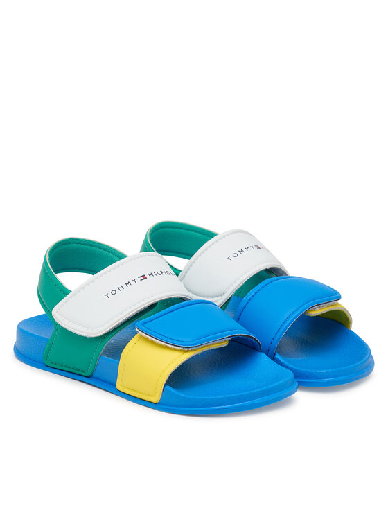 Tommy Hilfiger Szandál Tommy Hilfiger T1X2-33913-1172 S Színes