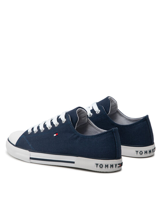 Tommy Hilfiger Scarpe da ginnastica Tommy Hilfiger Low Cut Lace-Up Sneaker T3X4-32207-0890 S Blu scuro