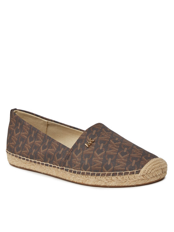 MICHAEL Michael Kors Espadrilles MICHAEL Michael Kors Kendrick Slip On 40R4KNFP1B Brūns