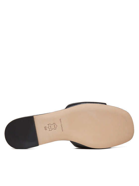 Tory Burch Шльопанці Tory Burch Eleanor Slide 157966 Чорний