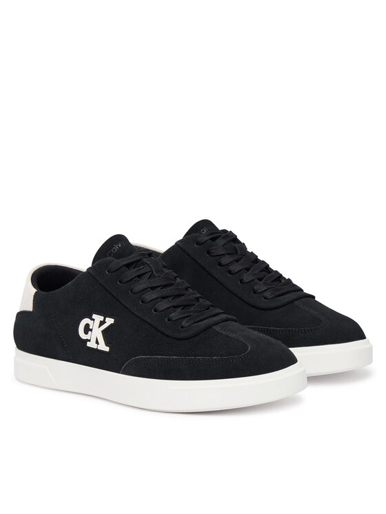 Calvin Klein Laisvalaikio batai Calvin Klein Low Pro Cups Wt Suede Mg HW0HW03144 Juoda