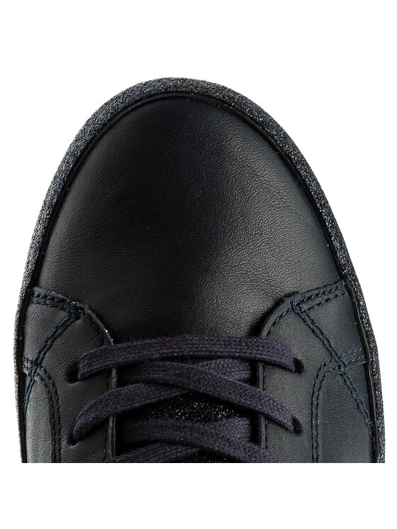 Tommy Hilfiger Sneakersy Tommy Hilfiger Sparkle Outsole Glitter Sneaker FW0FW02798 Tmavomodrá