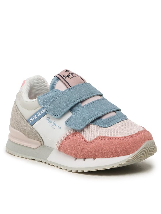Pepe Jeans Sneakers Pepe Jeans London Basic Gk PGS30565 Albastru