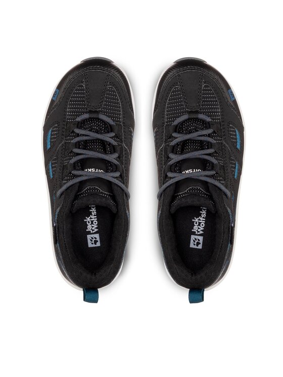 Jack Wolfskin Трекінгові черевики Jack Wolfskin Vojo Texapore Low K 4042191 Чорний