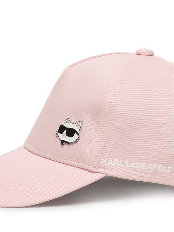 Karl Lagerfeld Kids Šiltovka Karl Lagerfeld Kids Z31196 M Svetloružová
