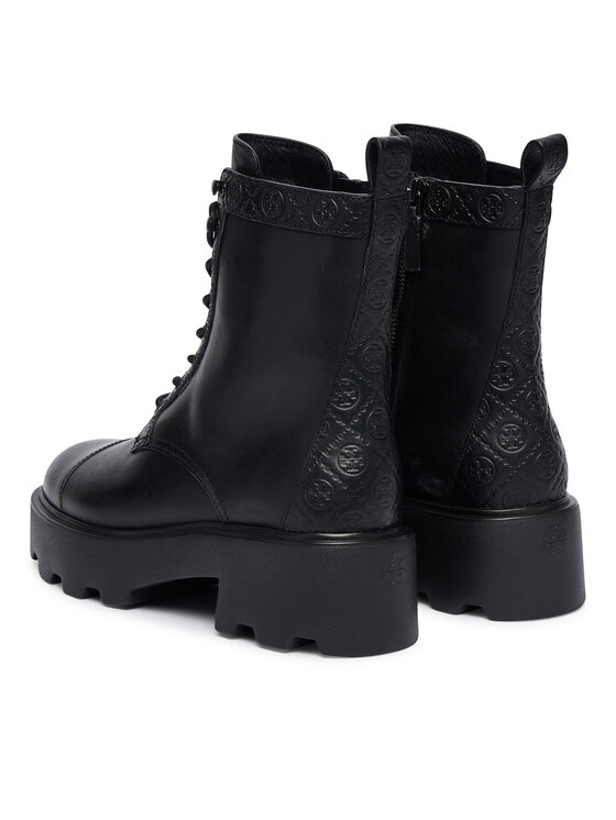 Tory Burch Turistická obuv Tory Burch T Monogram Lug 178112 Černá