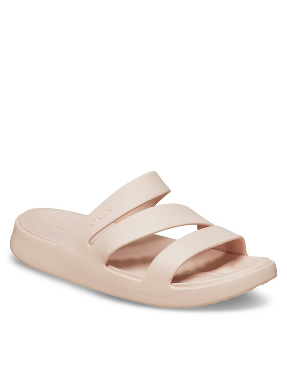 Crocs Шльопанці Crocs Getaway Strappy 209587 Écru