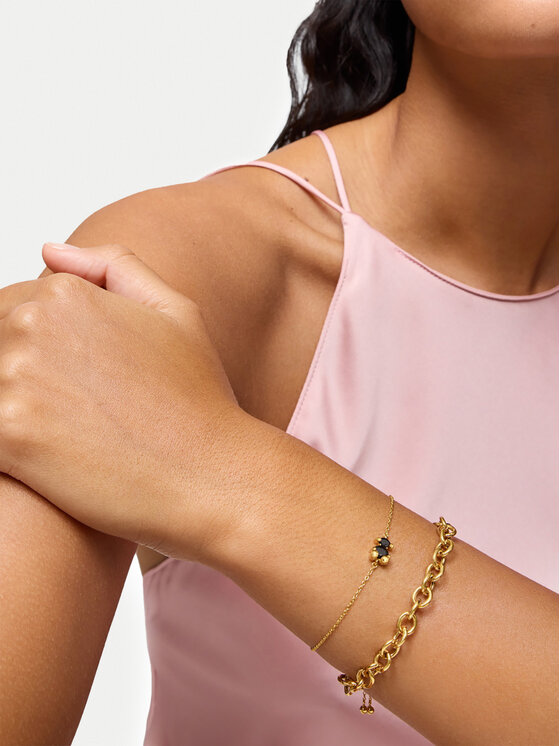 TOUS Náramok TOUS Bold Bear Gem 1004228600 Zlatá