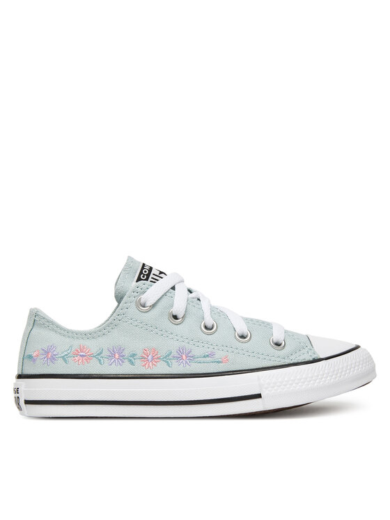 Converse Modne superge Converse Chuck Taylor All Star Florals A11776C Svetlo modra