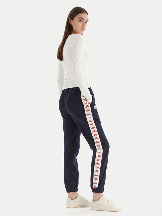 Kappa Kappa Pantalones de chándal 311M8HW R10 Azul marino Regular Fit