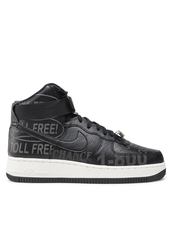 Snīkeri Nike Air Force High '07 Prm CU1414 001 Melns