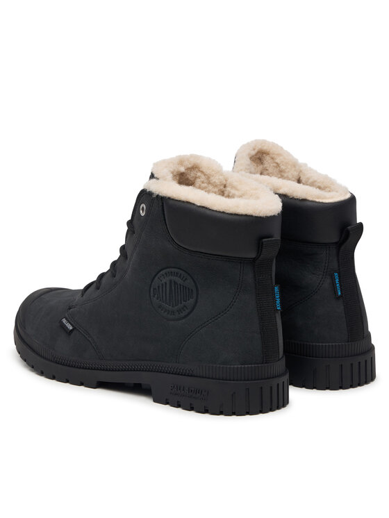 Palladium Ορειβατικά παπούτσια Palladium Sp20 Cuff Lth Wp Wl 79067-008-M Μαύρο