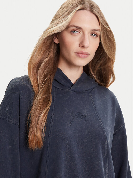 G-STAR G-Star Raw Pletena obleka D27165-D969 Modra Relaxed Fit