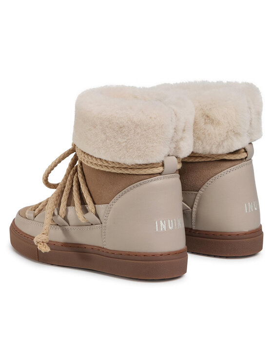 Inuikii Cizme de zăpadă Inuikii Sneaker Classic High 70207-005 Bej