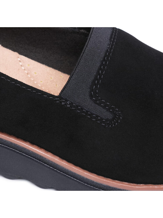 Clarks Туфлі Clarks Sharon Dolly 261558194 Чорний