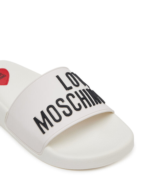 LOVE MOSCHINO Шльопанці LOVE MOSCHINO JA28052G0MI14100 Білий