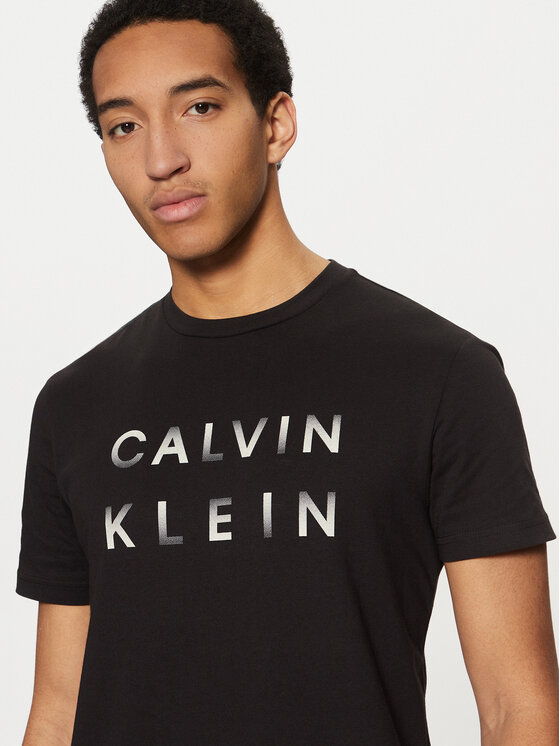Calvin Klein Calvin Klein Póló K10K114156 Fekete Regular Fit
