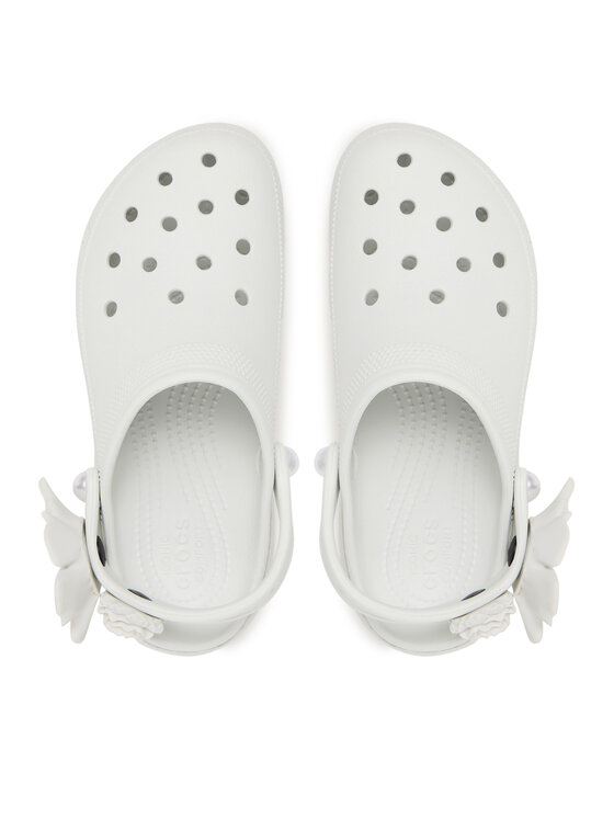 Crocs Шльопанці Crocs Classic Bouquet Platform Clog 211292 Білий