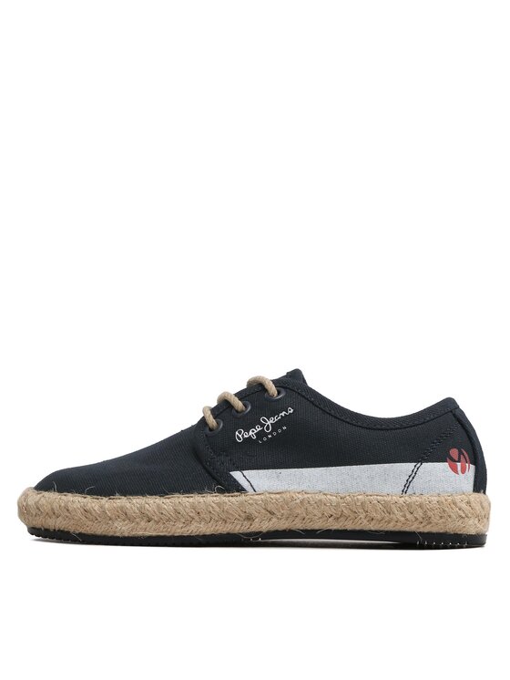 Pepe Jeans Еспадрильї Pepe Jeans Tourist Lace Boys PBS10096 Cиній