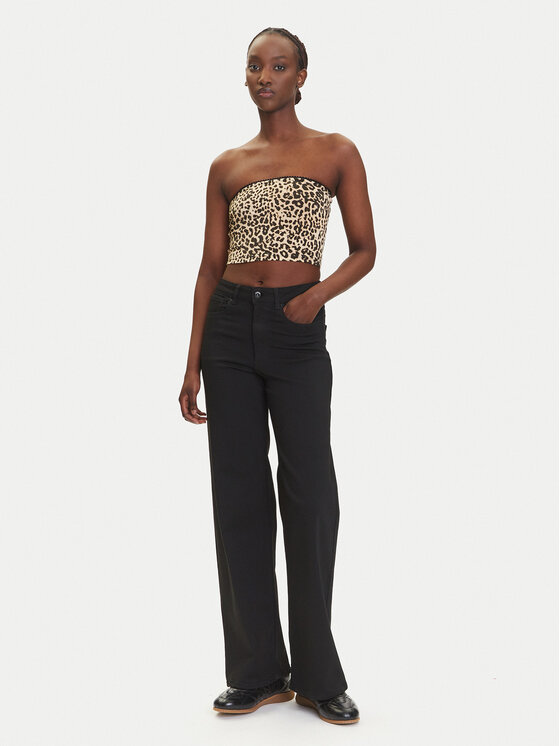 Noisy May Noisy May Top Avery 27034321 Marrón Slim Fit