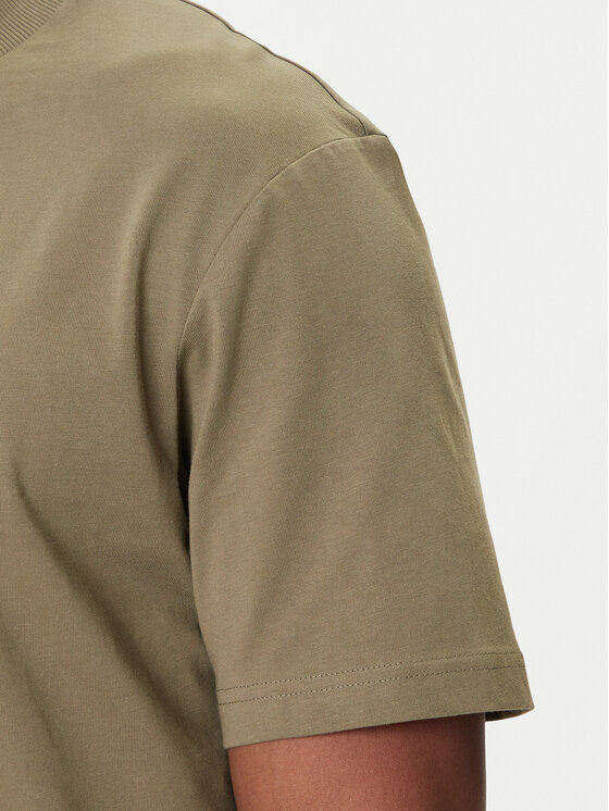 HUGO HUGO Camiseta Manche Courte Homme 50509991 Caqui Regular Fit