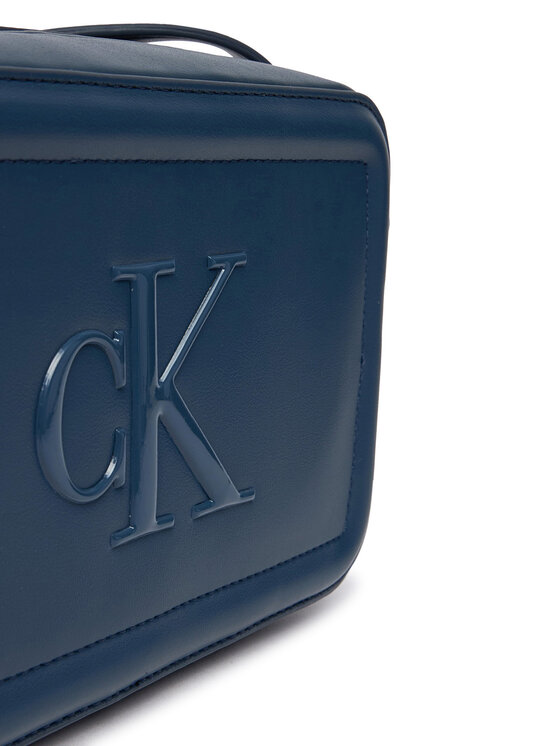 Calvin Klein Táska Calvin Klein Bold Ck Camera Bag LV04F3220G Kék