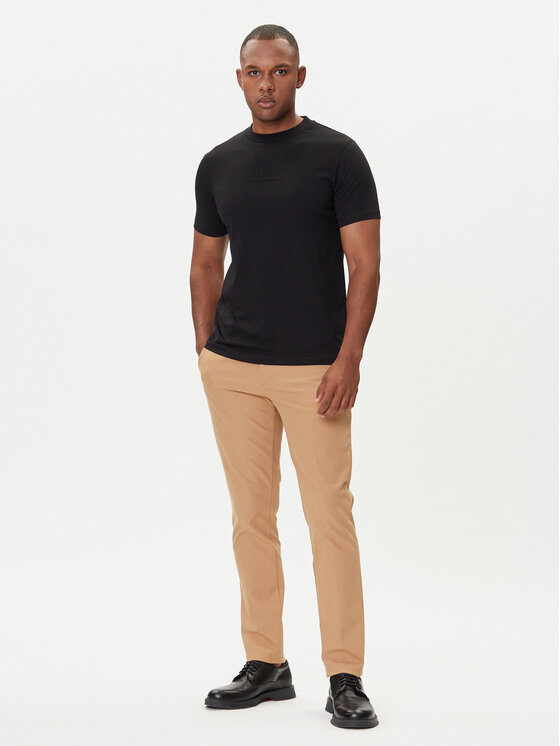 KARL LAGERFELD KARL LAGERFELD Camiseta 755036 554225 Negro Regular Fit