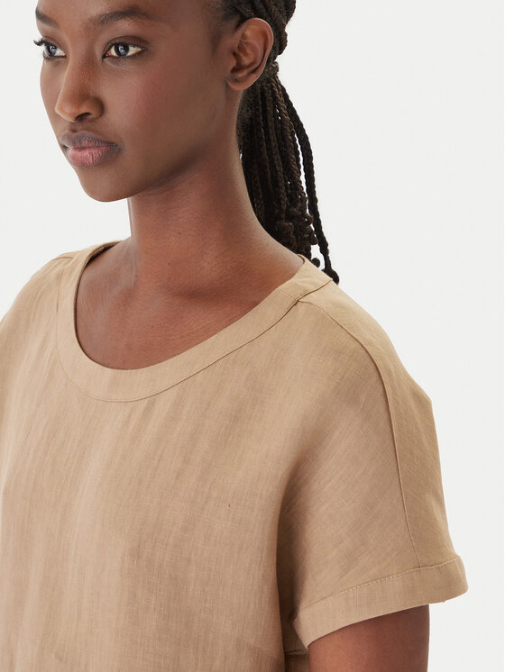 Marella Marella T-shirt Geyser 2615111132 Bež Regular Fit