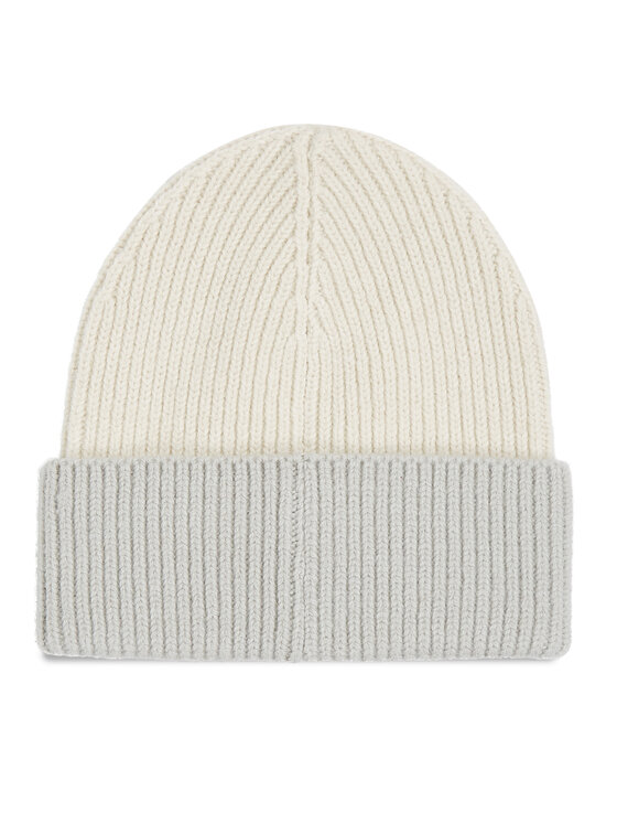 Calvin Klein Căciulă Calvin Klein Metal Two-Tone Chunky K60K612598 Écru