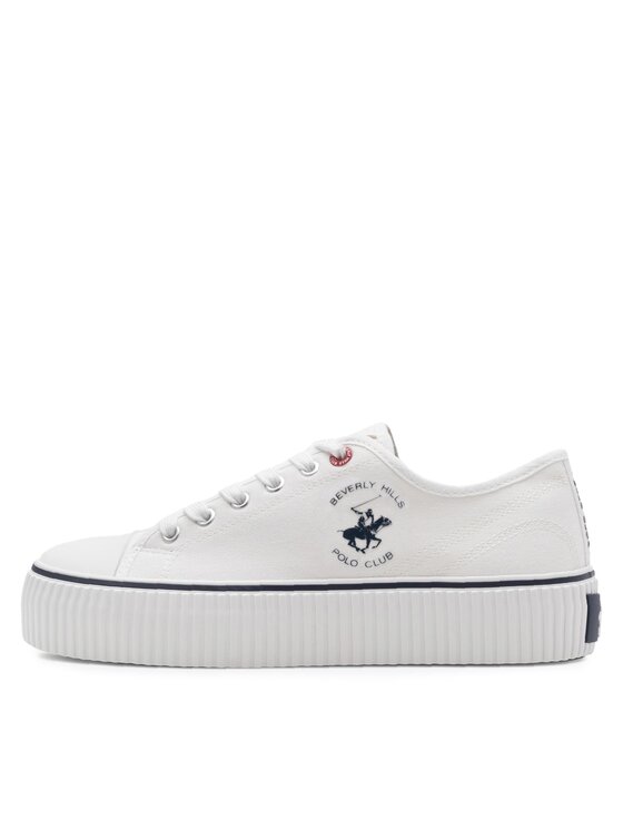 Beverly Hills Polo Club Plátenky Beverly Hills Polo Club BHPC027M Biela