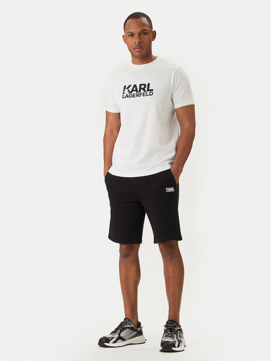 KARL LAGERFELD KARL LAGERFELD Camiseta 755780 500235 Blanco Regular Fit