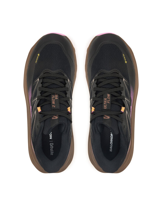 Salomon Взуття для бігу Salomon Ultra Flow 2 Gore-Tex L47884400 Чорний