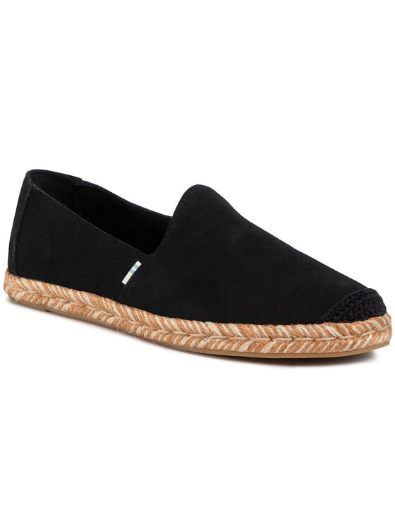 Toms Espadryle Toms Pismo 10015015 Czarny