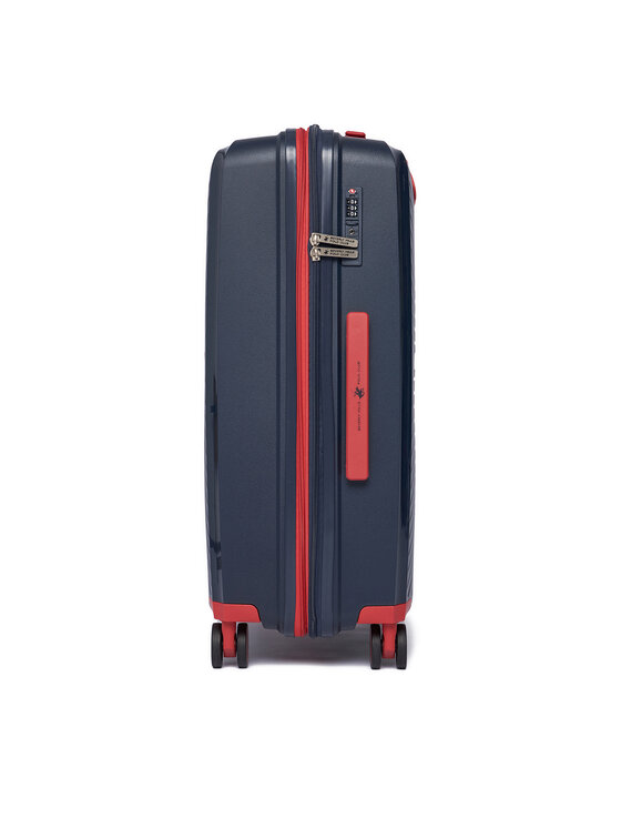 Beverly Hills Polo Club Maleta mediana Beverly Hills Polo Club BHPC-WAL-005-M Azul marino