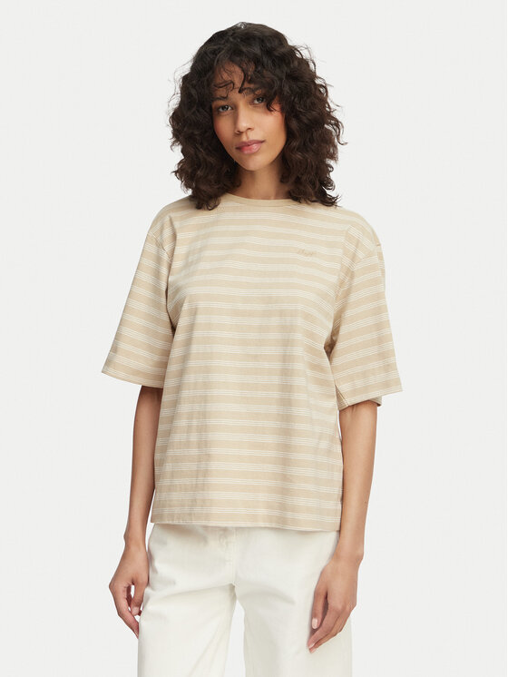 BOSS BOSS Camiseta Eregular 50562504 Beige claro Regular Fit