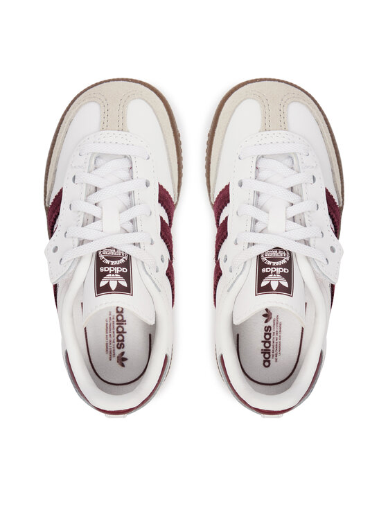 adidas Сникърси adidas Samba Og Comfort Closure Elastic Lace KZ8680 Бял