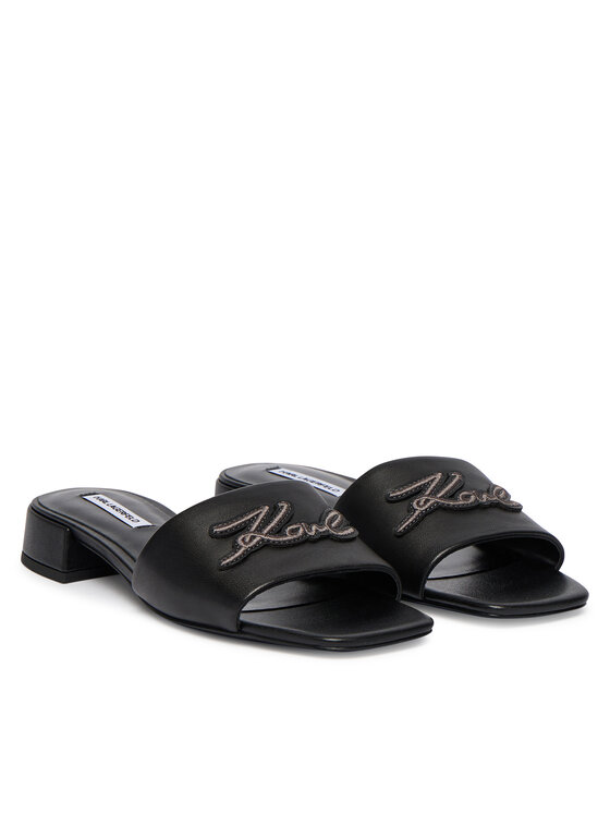 KARL LAGERFELD Шльопанці KARL LAGERFELD Petalo II KL80700C Чорний