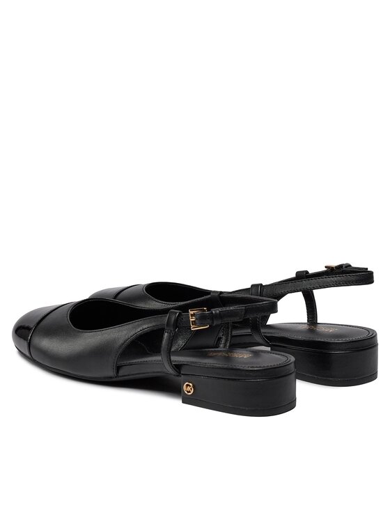 MICHAEL Michael Kors Балетки MICHAEL Michael Kors Perla Flex Sling Flat 40R4PLFP1L Чорний