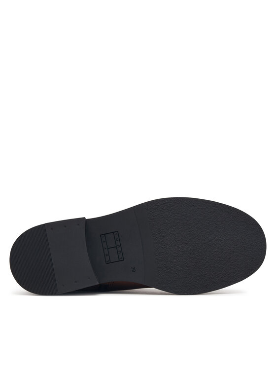 Tommy Jeans Botki Tommy Jeans Tjw Soft Sole Chelsea Boots Lth EN0EN03080 Brązowy
