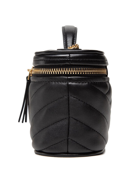 Tory Burch Rankinė Tory Burch Kira Chevron Mini Vanity 79425 Juoda