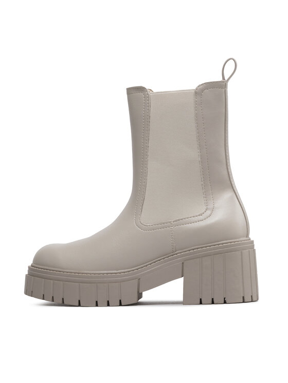 DeeZee Kotníková obuv s elastickým prvkem DeeZee ZAL13130-1 Šedá