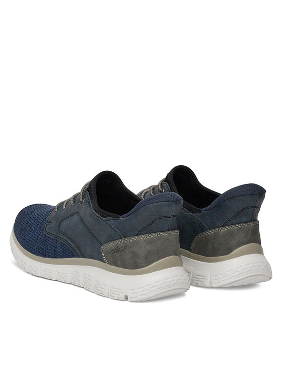 Rieker Sneakersy Rieker B6658-14 Tmavomodrá