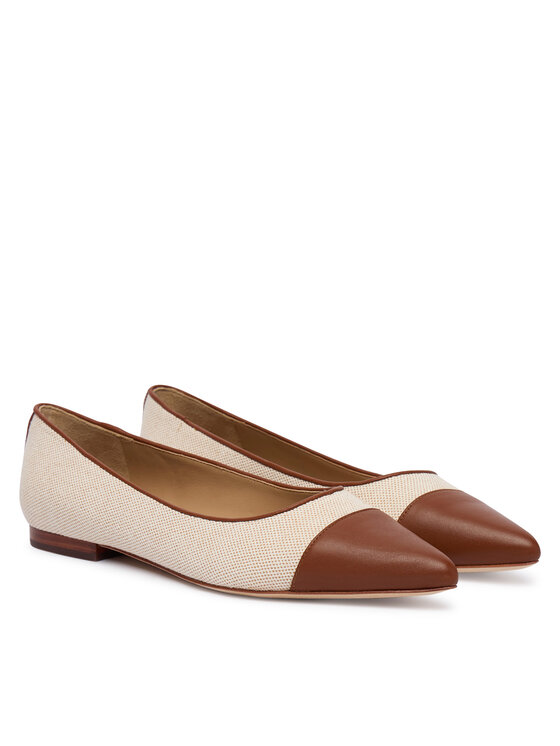 LAUREN RALPH LAUREN Balerīnas LAUREN RALPH LAUREN 802P10530003 Bēšs