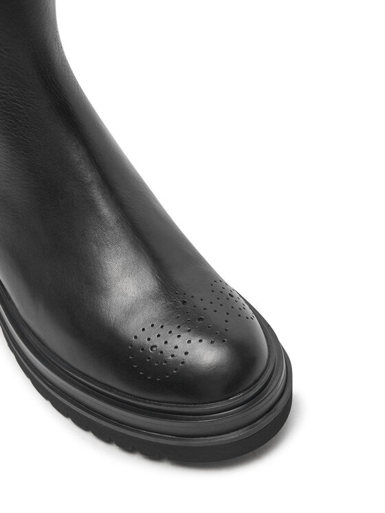 Coccinelle Kotníková obuv s elastickým prvkem Coccinelle Coccinellecampus E4 RID 11 02 01 Černá